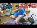 Energetic massage for Neck pain relief | head and upper body massage with cracking | Indian ASMR