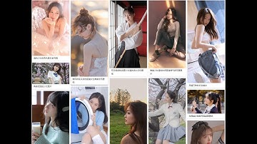 python爬取清纯小姐姐图片