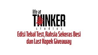 Life At Thinker: Edisi Tebal Test, Rahsia Sekeras Besi dan Last Kopek Giveaway