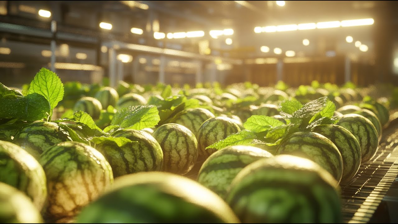 ✨ The Journey of Watermelon Production 🍉: From Farm to Table 🚜🌱"