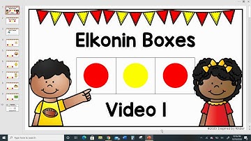 Elkonin Boxes Video 1 (Phoneme Segmentation Activity)
