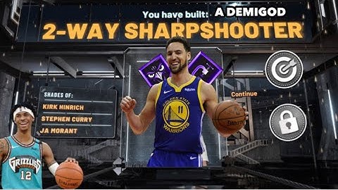*NEW* THE BEST LOCKDOWN BUILD 2K21! TWO WAY SHARPSHOOTER BUILD 2K21! HOF DEFENSE HOF SHARP BADGES