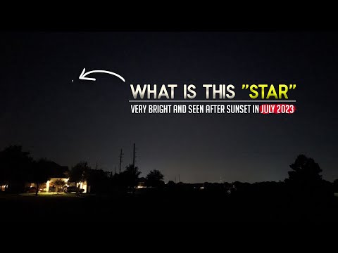 Video: Da li su zvijezde još uvijek vidljive u narednim satima?