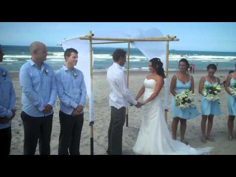 Beach Wedding in New Zealand