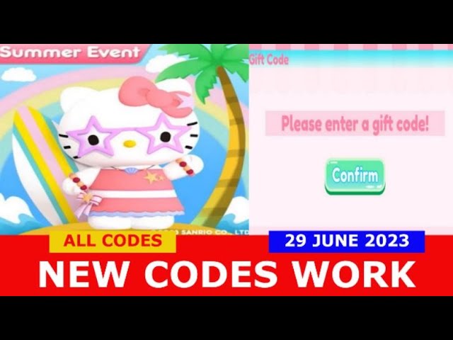 NEW* ALL WORKING CODES FOR My Hello Kitty Cafe IN SEPTEMBER 2023! ROBLOX My  Hello Kitty Cafe CODES 