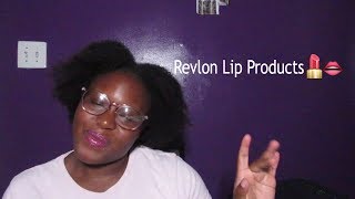NEW Revlon Lip Products |Try On \& Review