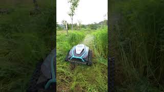 Lawn Care Essential - KOHAM Remote-Controlled Grass Trimmer.#kohammowers #aimower#b2b#kohamfactory