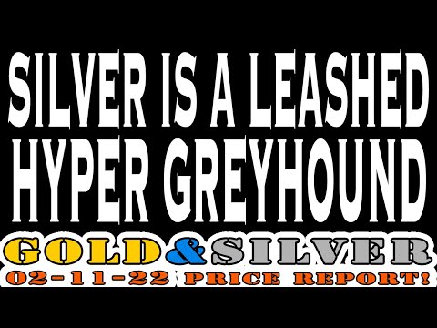 Silver Is A Hyper Leashed GreyHound 02/11/22 Gold U0026 Silver Price Report