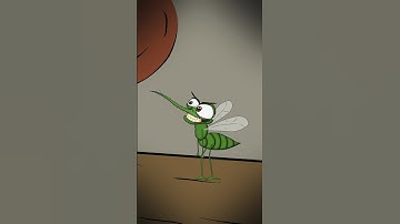🤣 Another funny mosquito animation #shorts