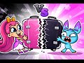 🩷 Pink vs Black 🖤 at the Airport ✈️ Color Match Song for Kids