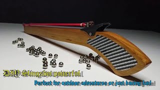 Diy Slingshot  Powerful And Accurate Wooden Slingshot Easy To Create