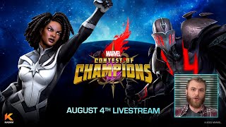 Kabam Twitch Livestream | August 4, 2023 | Marvel Contest of Champions