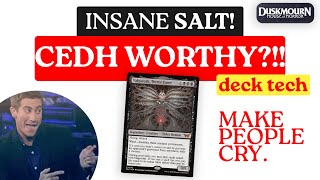 mtg valgavoth terror eater commander deck Ultimate Guard Omnihive 1000+ Duskmourn you may play cards exiled with Valgavoth Duskmourn Valgavoth, Terror Eater (Double