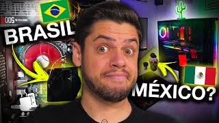 PC MEXICANO vs PC BRASILEIRO - Os ASSUSTADORES PCs dos INSCRITOS #fritandosetups