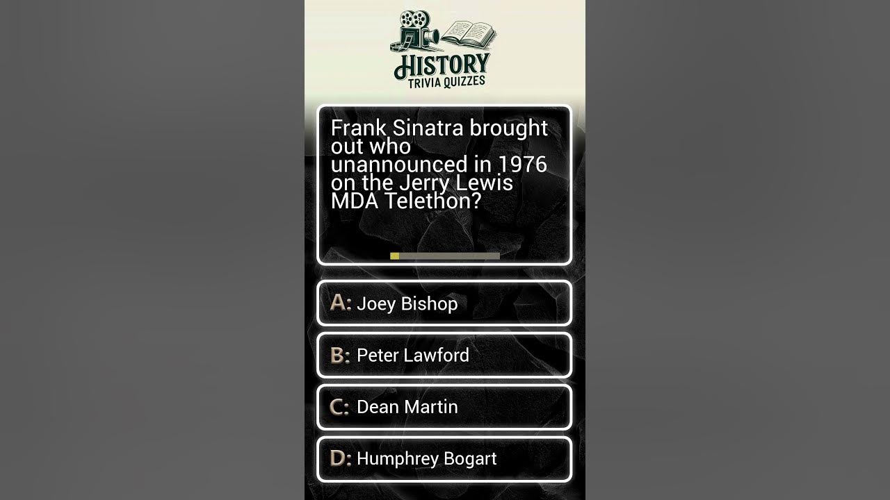 Frank Sinatra brought out who unannounced in 1976 on the Jerry Lewis MDA Telethon?