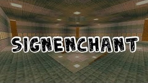 Plugin MCPE 1.9 SignEnchant