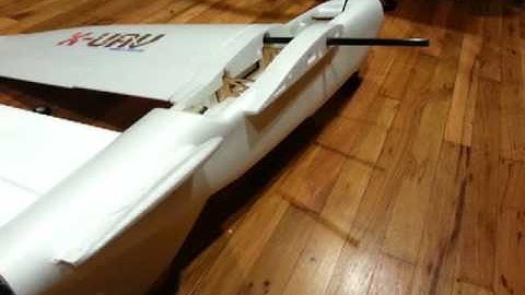 X-UAV Talon extreme 6S build - Part 2 - Glued and wiring!