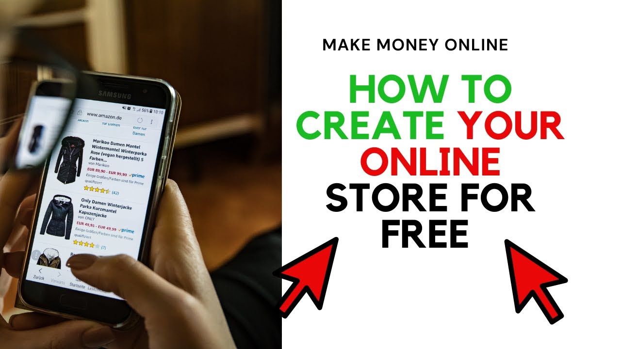 How to Build an Online Store for free with just a few clicks (PART 1