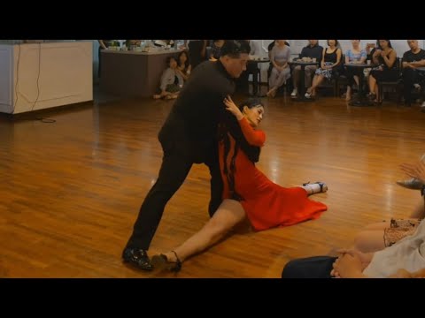 탱고에세나리오 일주일안에 안무 두곡 완성하기 미나y데이브 Ausencia infinita