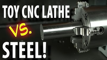 Will the CNC lathe add-on TURN STEEL?