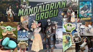 The Mandalorian and Grogu | Disneyland Vlog | Star Wars Galaxy's Edge Smuggler's Run, Grogu cookies
