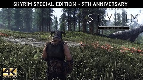 SKYRIM SE Ultra Modded 2021 4K - Celebrating Skyrim Special Edition 5th Anniversary