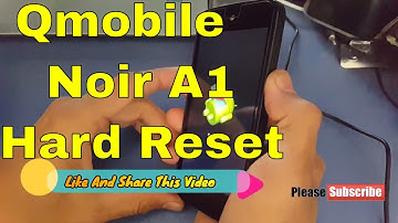 Qmobile A1 Hard Reset || Pattern Unlock