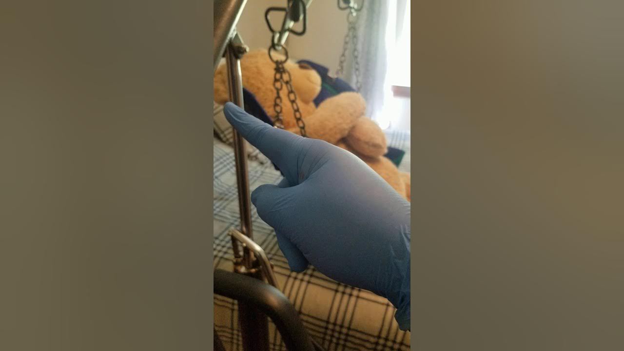 How to use a hand pump hoyer lift YouTube