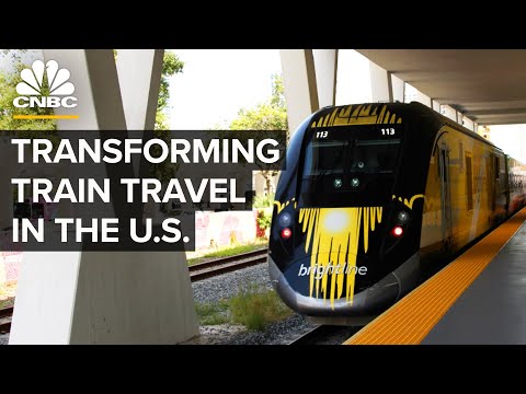 How Brightline Plans To Bring High-Speed Rail To The U.S.