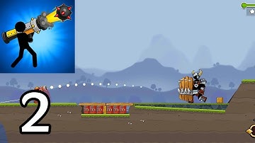 Boom Stick : Bazooka Puzzles - Android Gameplay Walkthrough Part 2