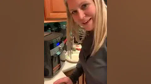 Air fryer fish tacos demo