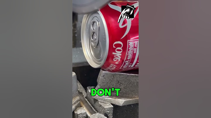 Never trust a factory end! #aluminum #cocacola #satisfying #oddlysatisfying #foryou