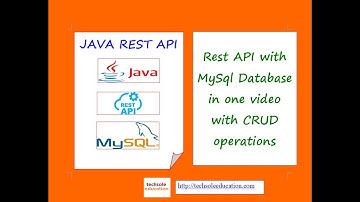 Java Rest API with MySql Databse | All in one | CRUD Operation with Rest API