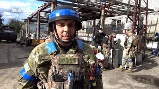 Українська поліція повернулася до Лимана.