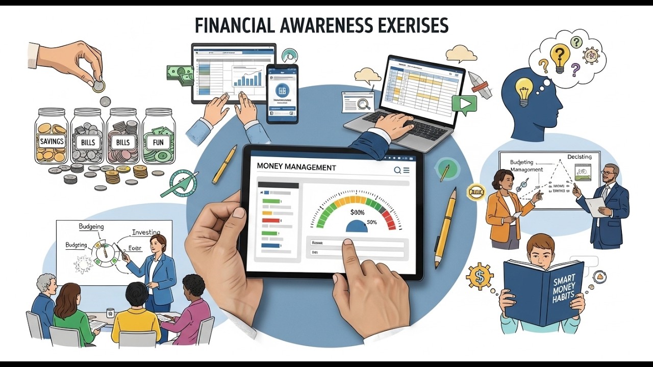 Awareness Financial Math FINANCIAL AWARENESS EXERCISES - YouTube