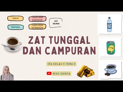 Video: Mengapa unsur dan senyawa termasuk zat murni?