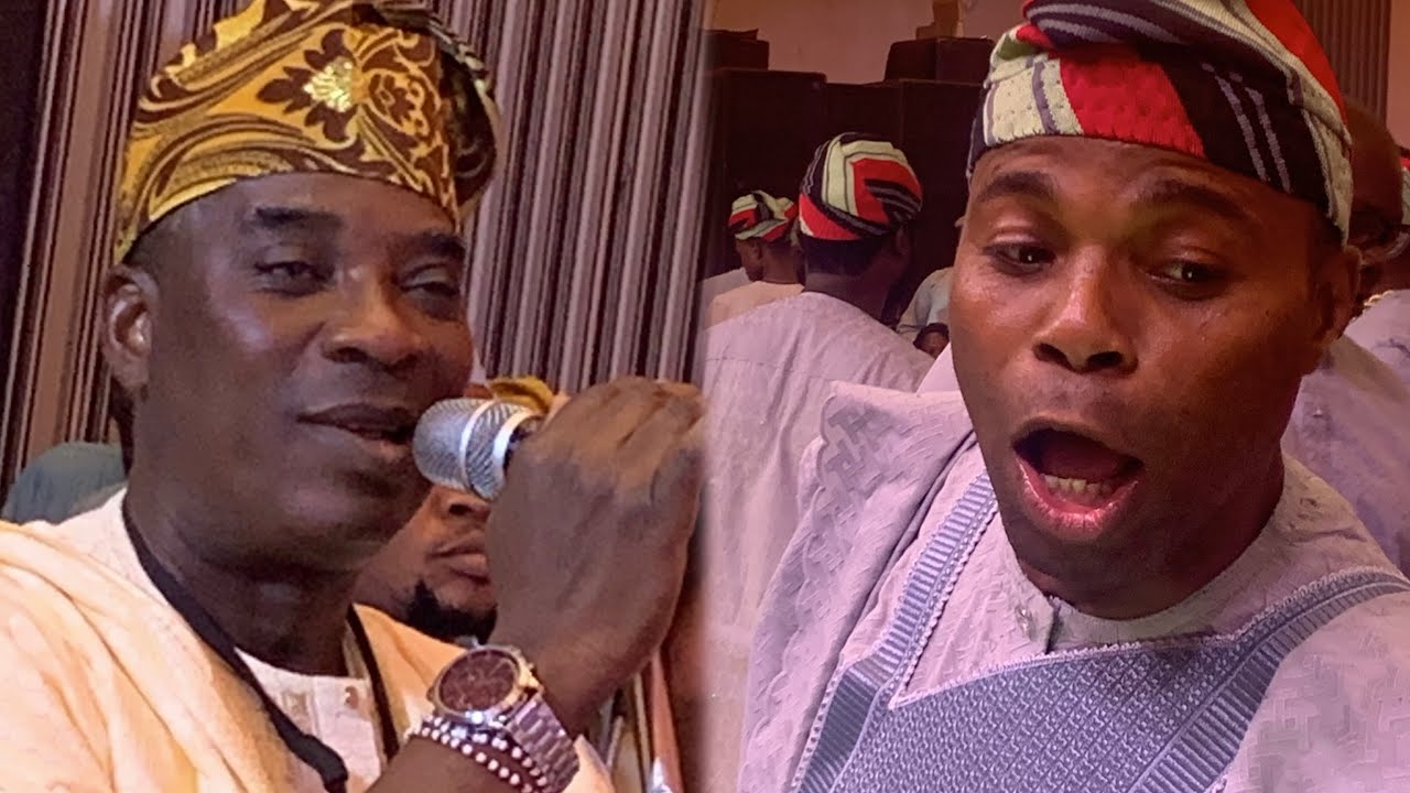 TAFA SEGO CAN’T BELIEVE HIS EYES AS WASIU AYINDE TAKES HIM DOWN MEMORY LANE WITH HIS OLD FUJI!”