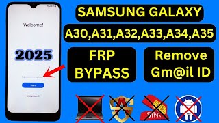 Samsung A30 Frp Bypass Without Pc 💯💪 / Samsung A30 Google Account Remove Without Pc 💯💪 2025