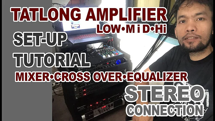 TRI-AMP or By Amplifier setup for | Low | Mid | Hi | Mixer | C-over | Equalizer | Sound Check 2023