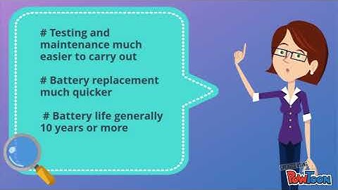 central and self contained battery system
