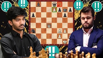 3400 elo Chess Game : 44 By Magnus Carlsen vs Gukesh D #gameofchess #chess #chessgrandmaster