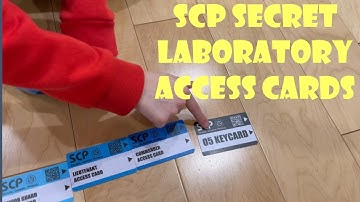 SCP Secret Laboratory Key Cards - SCP Access Cards - My Collection and Upgrading