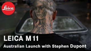 Leica M11 Launch with Australian photographer and artist Stephen Dupont by Leica Camera Australia 13,012 views 2 years ago 1 hour, 22 minutes