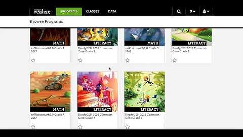 How to create Homework and Grades on Pearson Realize