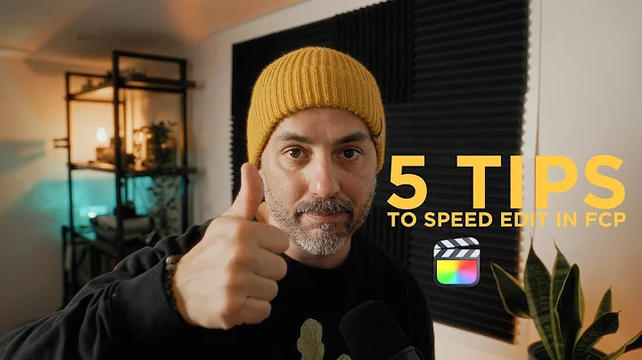 5 Tips to speed up editing in Final Cut Pro