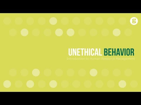 वीडियो: अनैतिक व्यवहार क्या है?