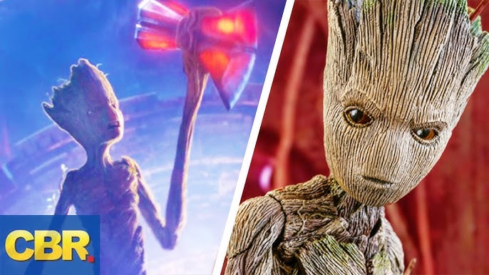 What Nobody Realized About Groot From Marvel'S Infinity War And Guardians  Of The Galaxy - Youtube