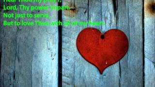 A Passion For Thee {with lyrics} - //Joe Zichterman\\ chords