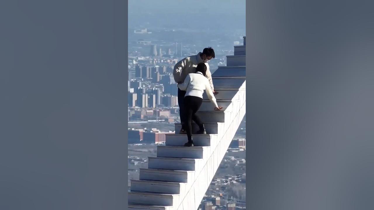 Love Ladder in China. Would you dare? YouTube