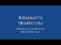 東京60WATTS - 夏は終わりぬ (2004.09.04 at SHIBUYA-AX)